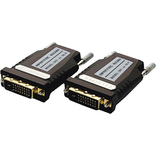 Apantac DVI-xx-SC-II Single-link Extender with Multi-mode SC Fiber Optic Cable