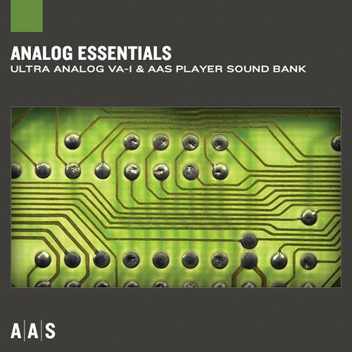 Applied Acoustics Systems Analog Essentials Sound Bank and AAS Player Virtual Instrument Plug-in
