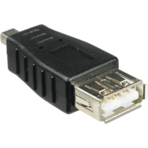 Comprehensive USB Type-A Female to USB Mini-B 4 Male Adapter