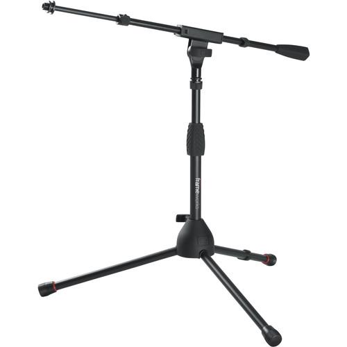 Gator Cases Frameworks Kick Drum Amplifier Tripod Mic Stand with Telescoping Boom