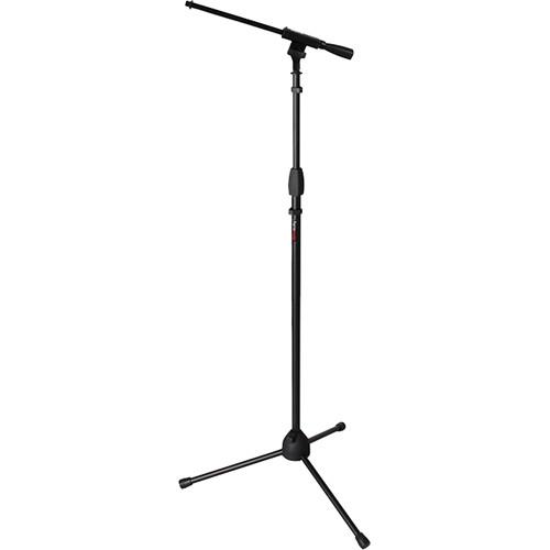 Gator Cases Frameworks Tripod Mic Stand with Standard Twist Clutch and Single Section Boom