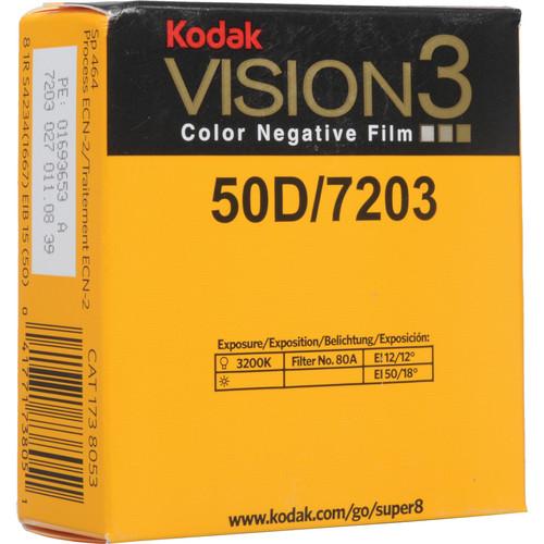 Kodak VISION3 50D Color Negative Film #7203