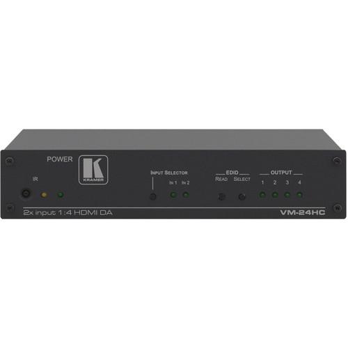 Kramer VM-24HC 2 x 1:4 HDMI Switcher & Distribution Amplifier