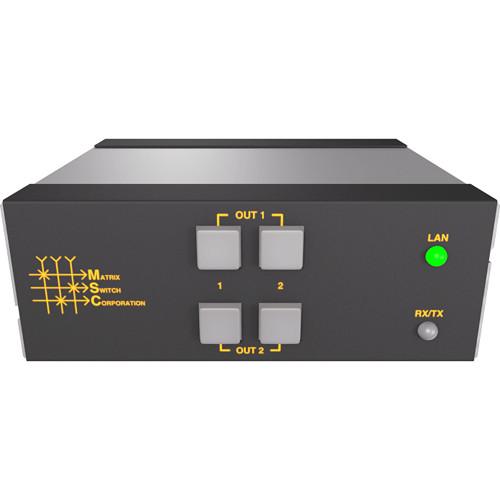 Matrix Switch 2 x 2 Mini SDI Video Routing Switcher