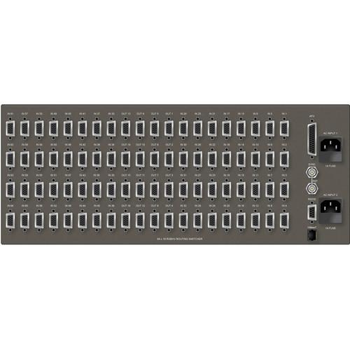 Matrix Switch MSC-5-6416 64 x 16 VGA RGBHV Video Routing Switcher