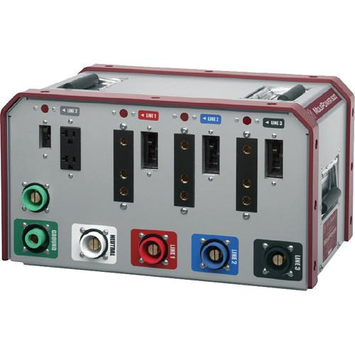 Mole-Richardson Cam-Lok Pass-Thru Plus 3-Phase Distribution Box