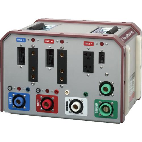 Mole-Richardson Cam-Lok Pass-Thru Plus Single-Phase Distribution Box