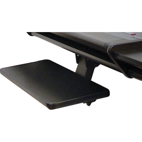 Omnirax KMSOM-B Adjustable Keyboard Mouse Shelf for OmniDesk