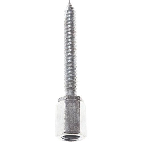 Platinum Tools JH952-100 Threaded Rod with 3 8"-16 Male Couplers & 2" Long Sharp Point Screw