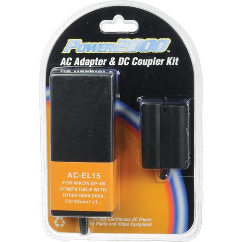 Power2000 AC-EL15 AC Adapter and DC
