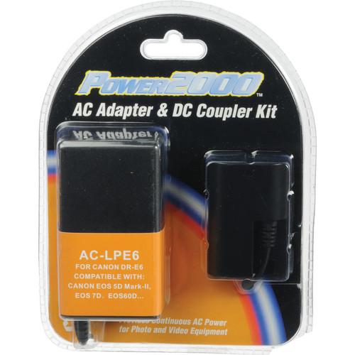 Power2000 AC-LPE6 AC Adapter and DC