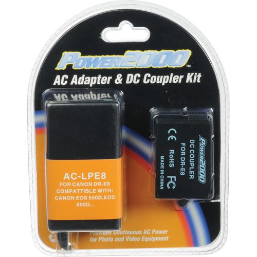 Power2000 AC-LPE8 AC Adapter and DC