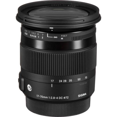 Sigma 17-70mm f 2.8-4 DC Macro OS HSM Lens for Nikon