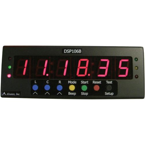 alzatex DSP106B6 6-Digit LED Display with 1" High Solid-Segment Digits
