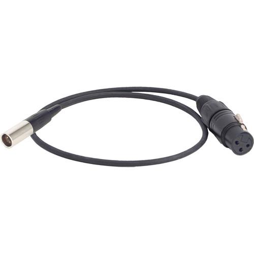 Ambient Recording AK-TA3M XLR-3F to TA3M Adapter Cable for Red One 4k Digital Cinema Camera