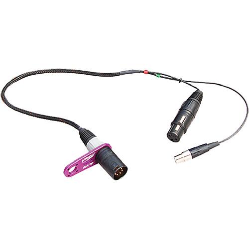 Ambient Recording ATEK TA3F XLR-3 Female to XLR-5 Male Emesser Connector Cable with XLR-TIP Connector Holder