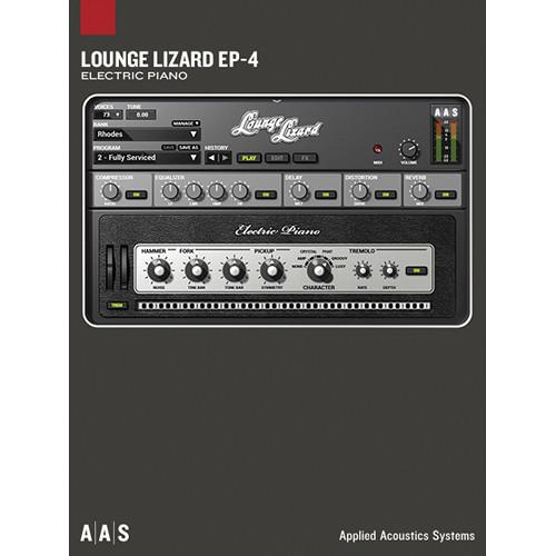 Applied Acoustics Systems Lounge Lizard EP-4 Electric Piano Synthesizer Plug-In