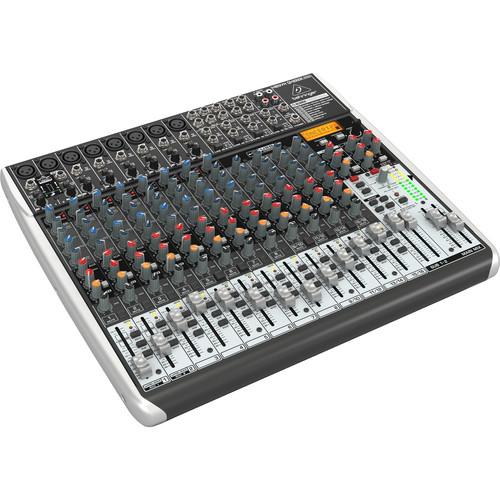 Behringer XENYX QX2222USB 22-Input USB Audio Mixer with Effects
