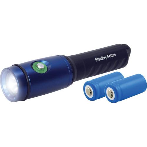 Fantasea Line BlueRay Action Underwater Video Light with Batteries
