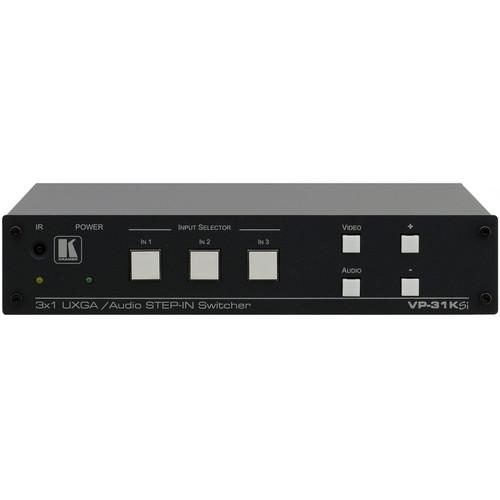 Kramer VP-31KSi 3 x 1 Computer Graphics Video & Stereo Audio Step-In Switcher