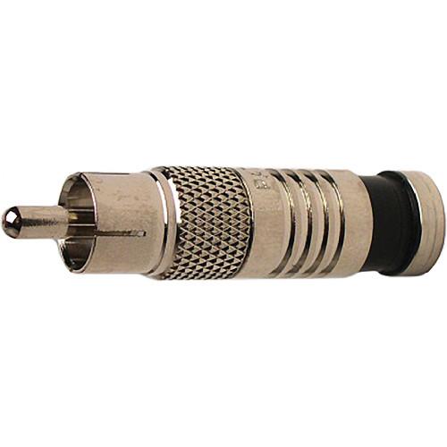 Platinum Tools RCA-Type Nickel SealSmart Coaxial Compression RG59 Connector