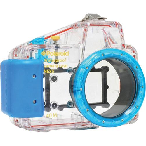 Polaroid Underwater Housing for Sony Alpha NEX-5 and E-Mount 16mm f 2.8 Lens