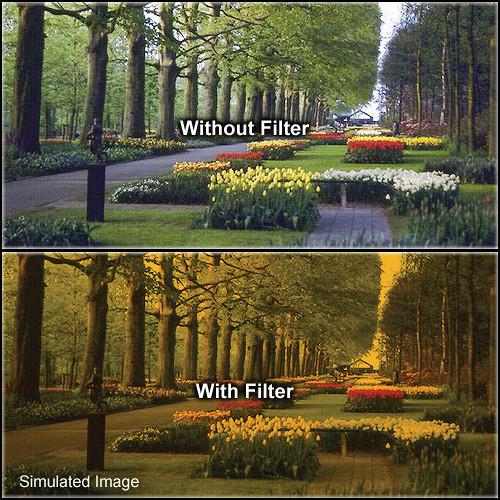 Tiffen 5.65 x 5.65" 3 Tangerine Solid Color Filter