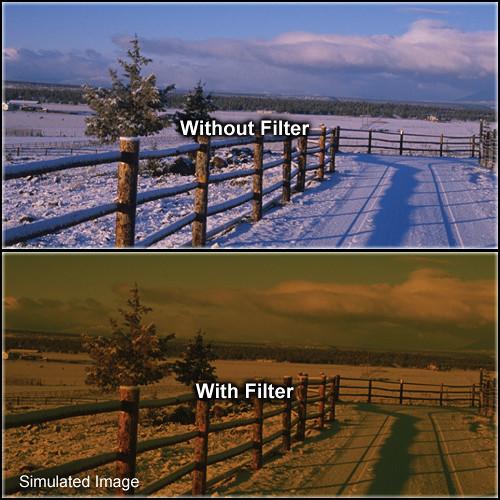 Tiffen 5.65 x 5.65" 3 Tobacco Solid Color Filter