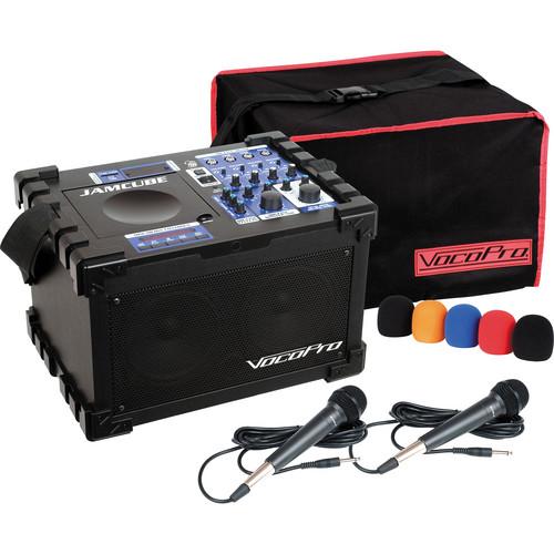 VocoPro JAMCUBE MC 100W Stereo All-In-One Mini PA Entertainment Package