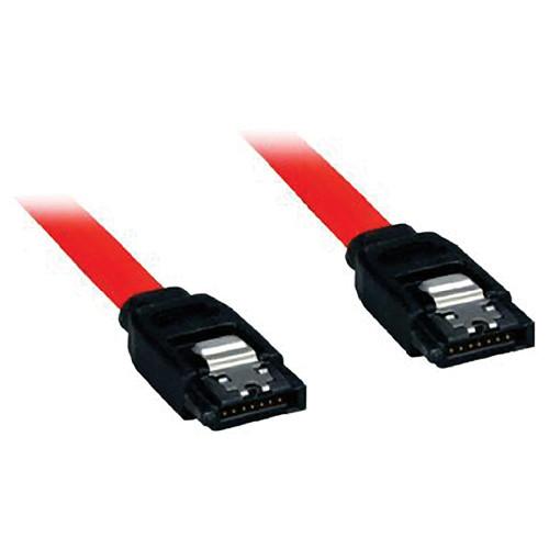 Comprehensive 7-Pin 180° SATA Female to Female Cable with Locking Latch