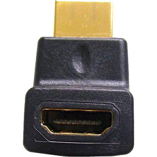 Comprehensive HDMI Female to Right Angle Male Upward Position Adapter