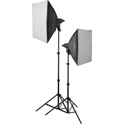 Impact Soft and Natural Single Socket 2-Light Kit