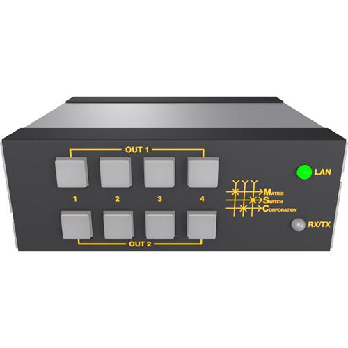 Matrix Switch MSC-HD42L 4x2 Mini 3G HD SD-SDI Video Router Switch
