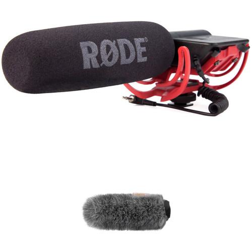 Rode VideoMic and Custom Windbuster Kit