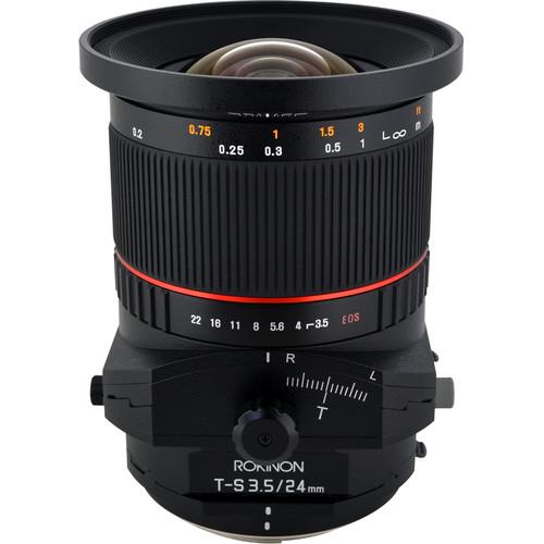 Rokinon Tilt-Shift 24mm f 3.5 ED AS UMC Lens for Canon