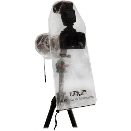 Ruggard RC-P18F Rain Cover for DSLR with Lens up to 18" and Flash
