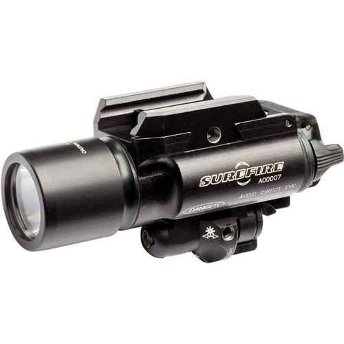 SureFire X400-A-RD Ultra LED Weapon Light with Red Aiming Laser Sight