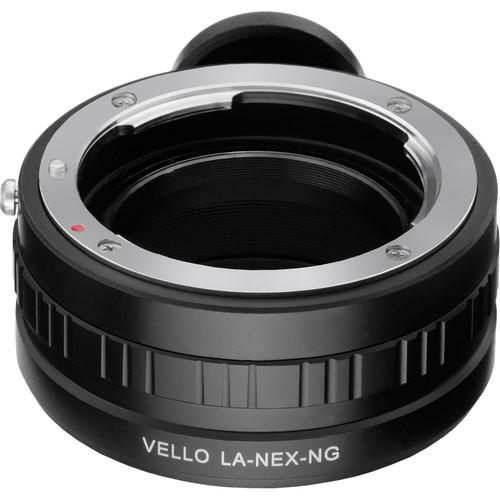 Vello Nikon F-Mount G Lens to Sony E-Mount Camera Lens Adapter with Aperture Control