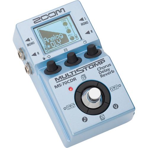 Zoom MS-70CDR MultiStomp Chorus Delay Reverb Pedal
