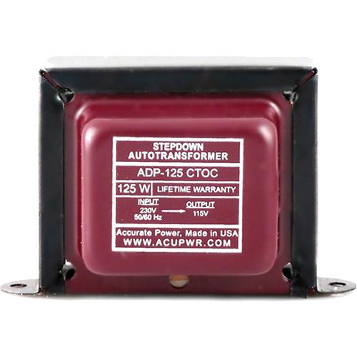 ACUPWR ADP-125 Step-Down Transformer