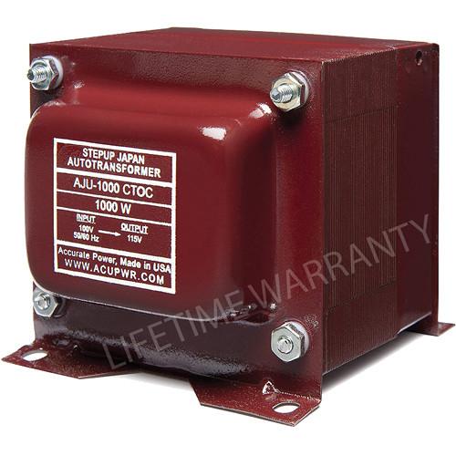 ACUPWR AJU-1000 US to Japan Step-Up Transformer