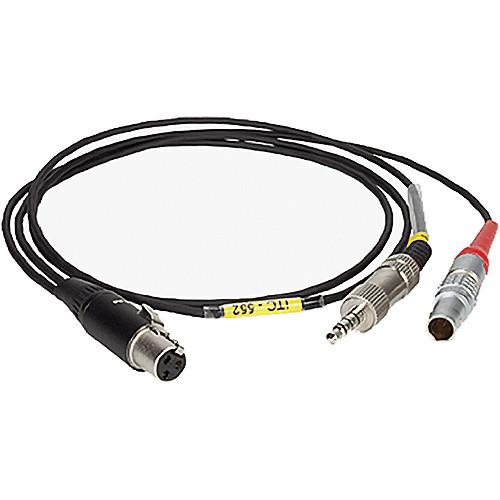 Ambient Recording 19.7" Time Code Patch Cord for SD552 Sound Devices 552 Field Mixer, IPod touch, iPhone, & IPad