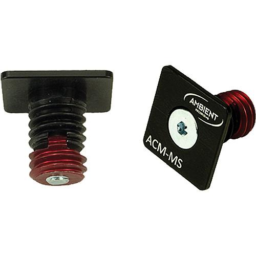 Ambient Recording Quick Release with 3 8" Male Divided Fixable Thread Connector for ACM-204 -TL Mount