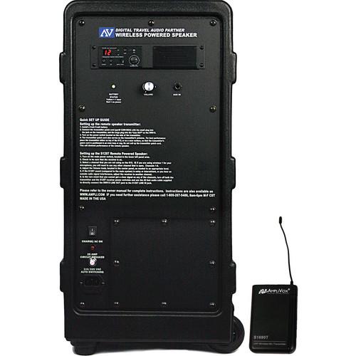 AmpliVox Sound Systems S1297-70 Wireless Powered Speaker