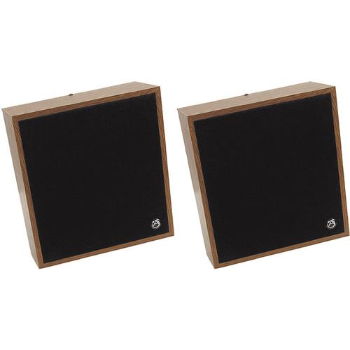 Atlas Sound WD417-72 8" Slant Wall Mount Speaker Baffle Package 25 70.7V Transformer