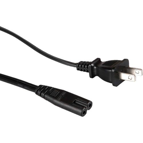 Avenview Replacement IEC-C7 Connector to US-Plug Power Cord