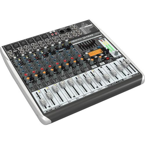 Behringer XENYX QX1222USB - 16-Input USB Audio Mixer with Effects
