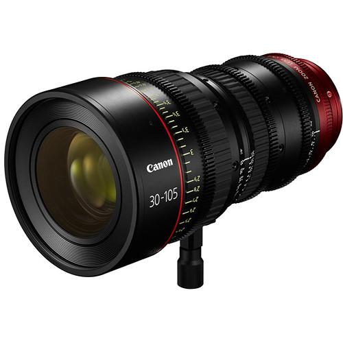 Canon PL-Mount CN-E 30-105mm f 2.8 L SP MOD Digital Cinema Zoom Lens with EF-Mount Conversion Parts