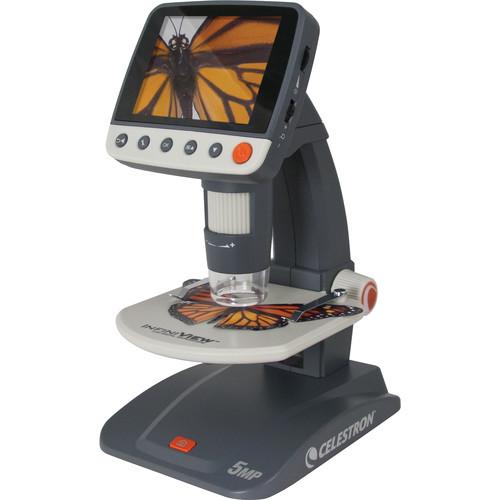 Celestron 44360 Infiniview LCD Digital Cordless Microscope