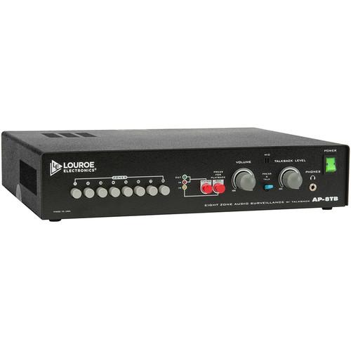 Louroe AP-8TB 8-Zone Non-Alarming Audio Monitoring